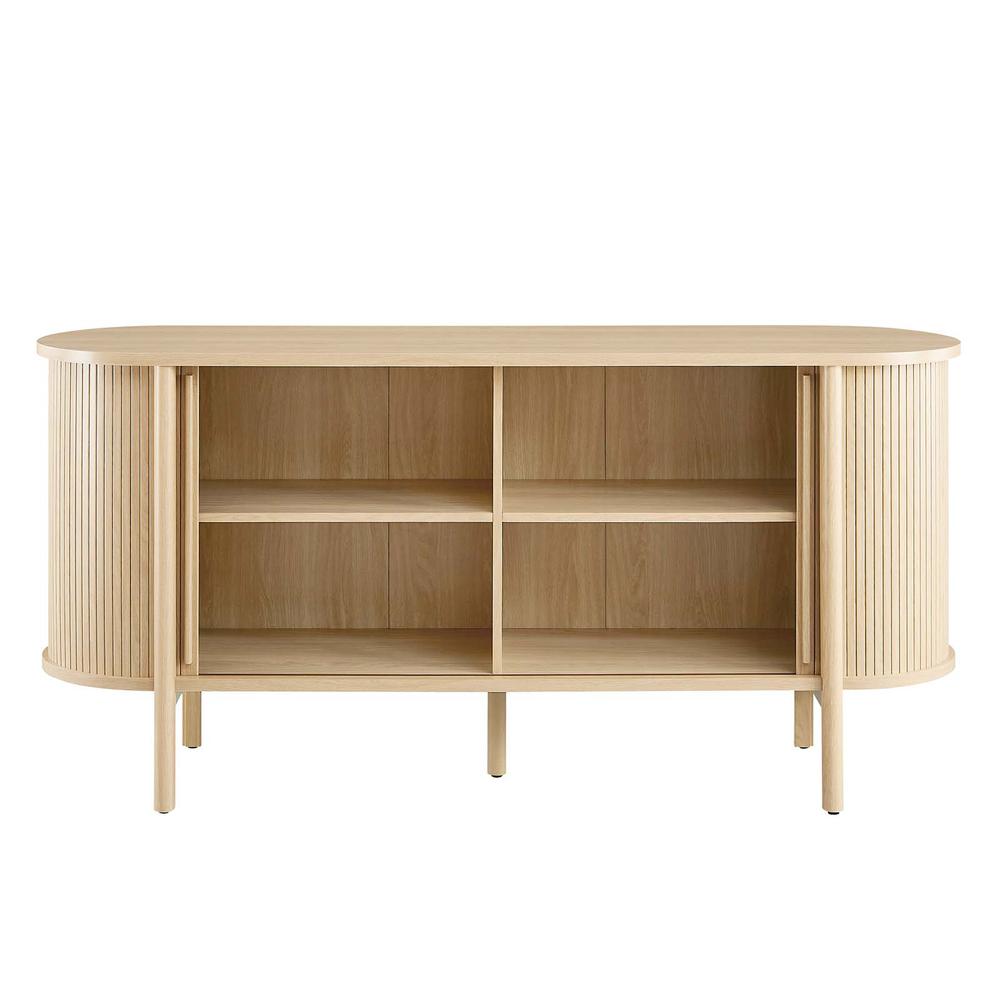 Cadence 63" Curved Sideboard. Picture 6