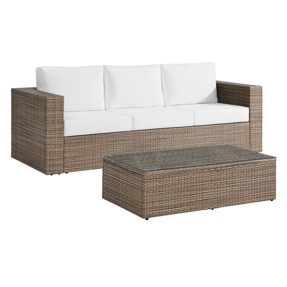 Convene Outdoor Patio 2-Piece Furniture Set. Picture 1