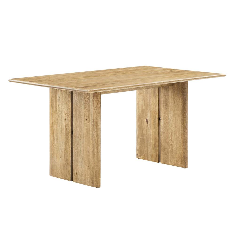 Amistad 60" Wood Dining Table. Picture 1