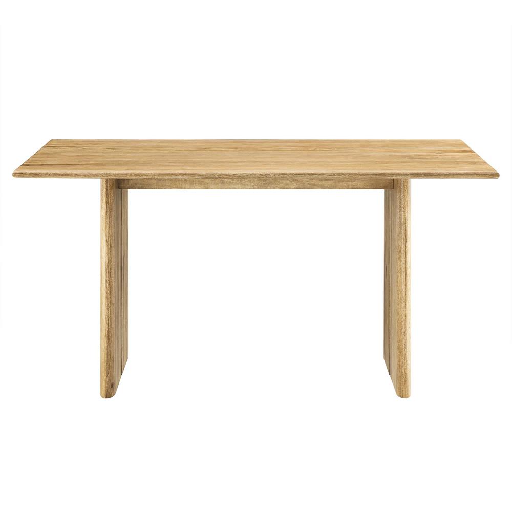 Amistad 60" Wood Dining Table. Picture 3