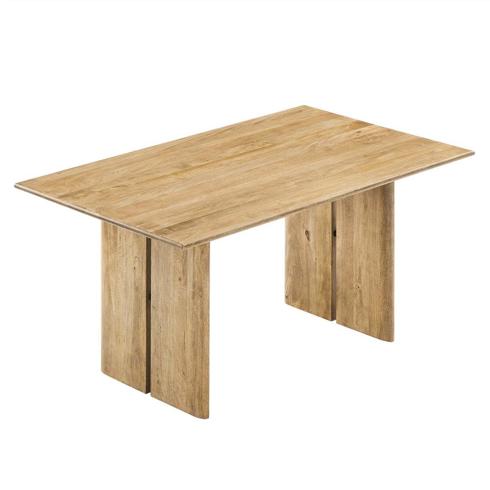 Amistad 60" Wood Dining Table. Picture 4