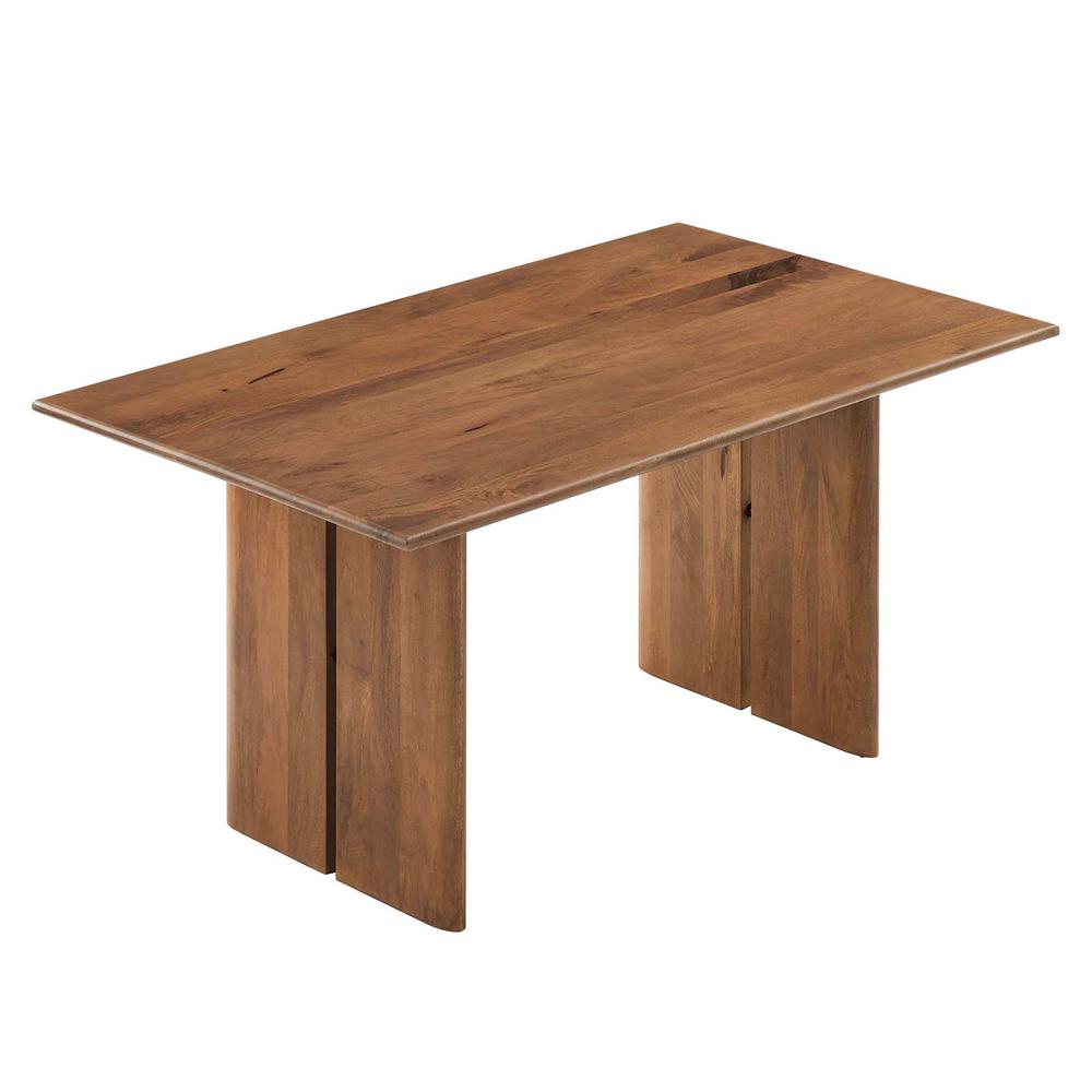 Amistad 60" Wood Dining Table. Picture 4