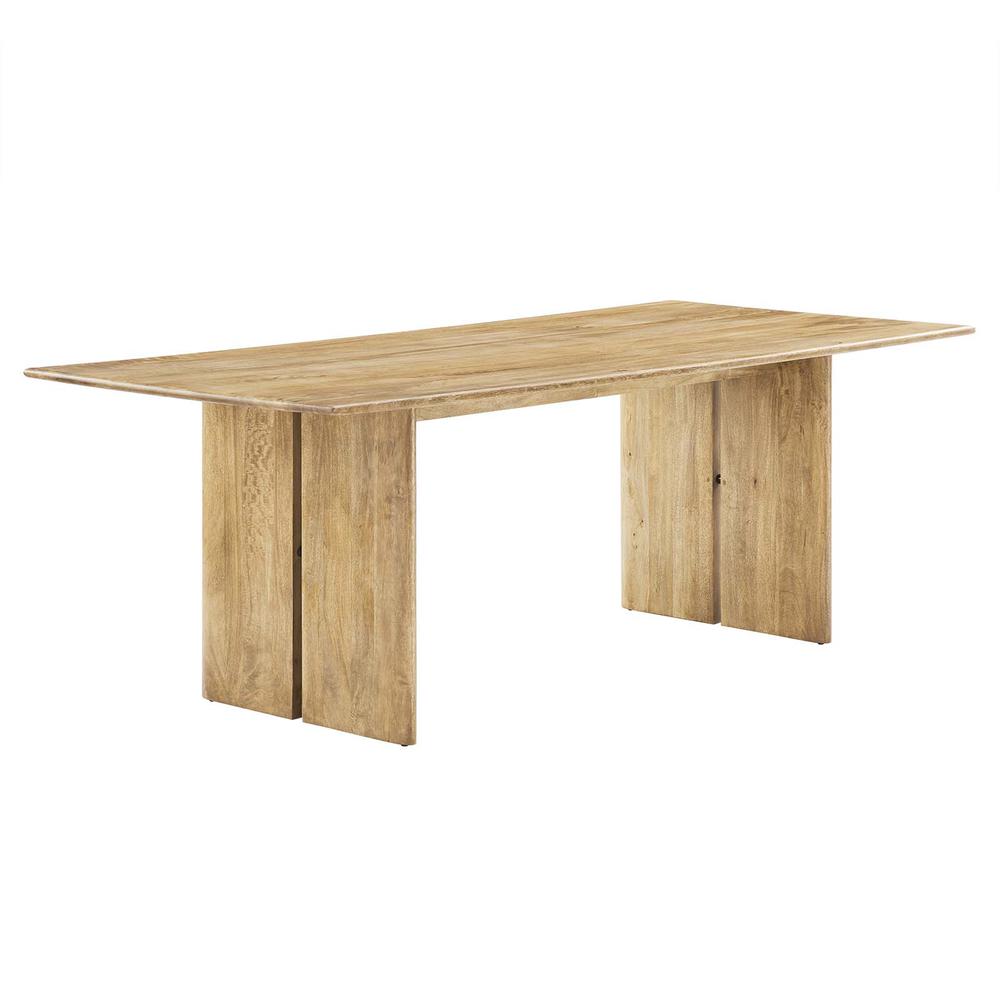 Amistad 86" Wood Dining Table. Picture 1