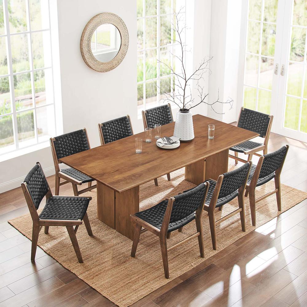 Amistad 86" Wood Dining Table. Picture 10