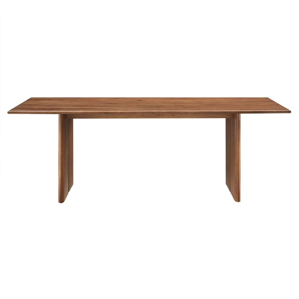 Amistad 86" Wood Dining Table. Picture 3