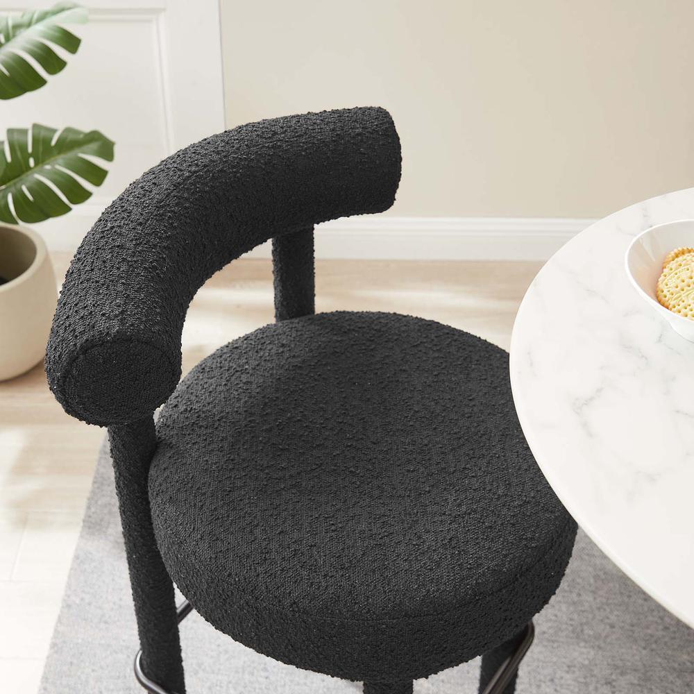 Toulouse Boucle Fabric Bar Stool. Picture 8