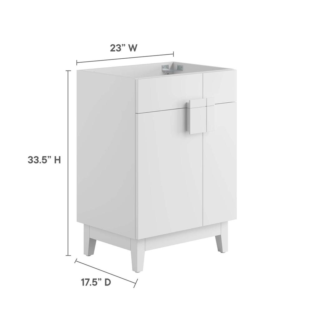 Miles 24” Bathroom Vanity Cabinet (Sink Basin Not Included). Picture 8