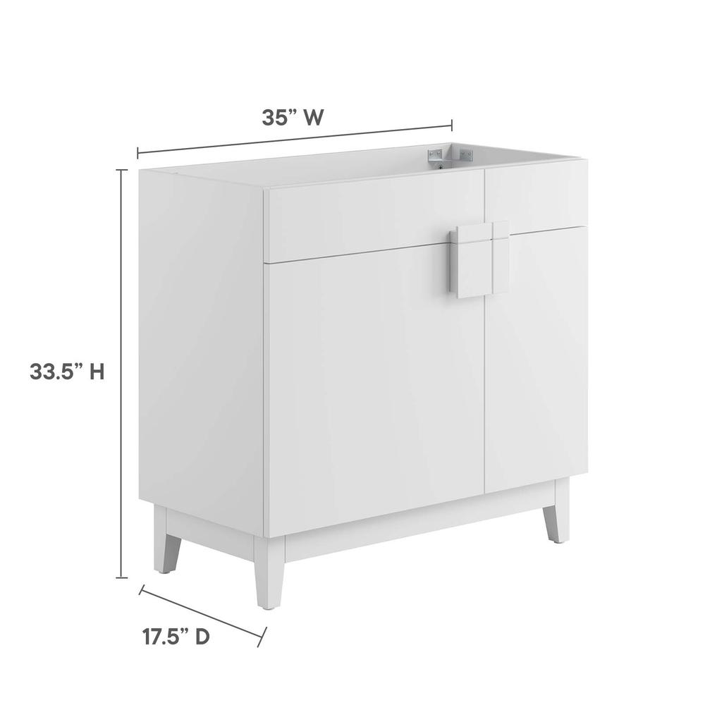 Miles 36” Bathroom Vanity Cabinet (Sink Basin Not Included). Picture 8