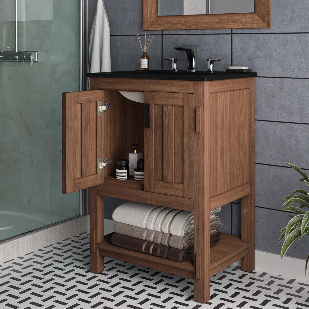 Ashlyn 24” Wood Bathroom Vanity Cabinet (Sink Basin Not Included). Picture 8