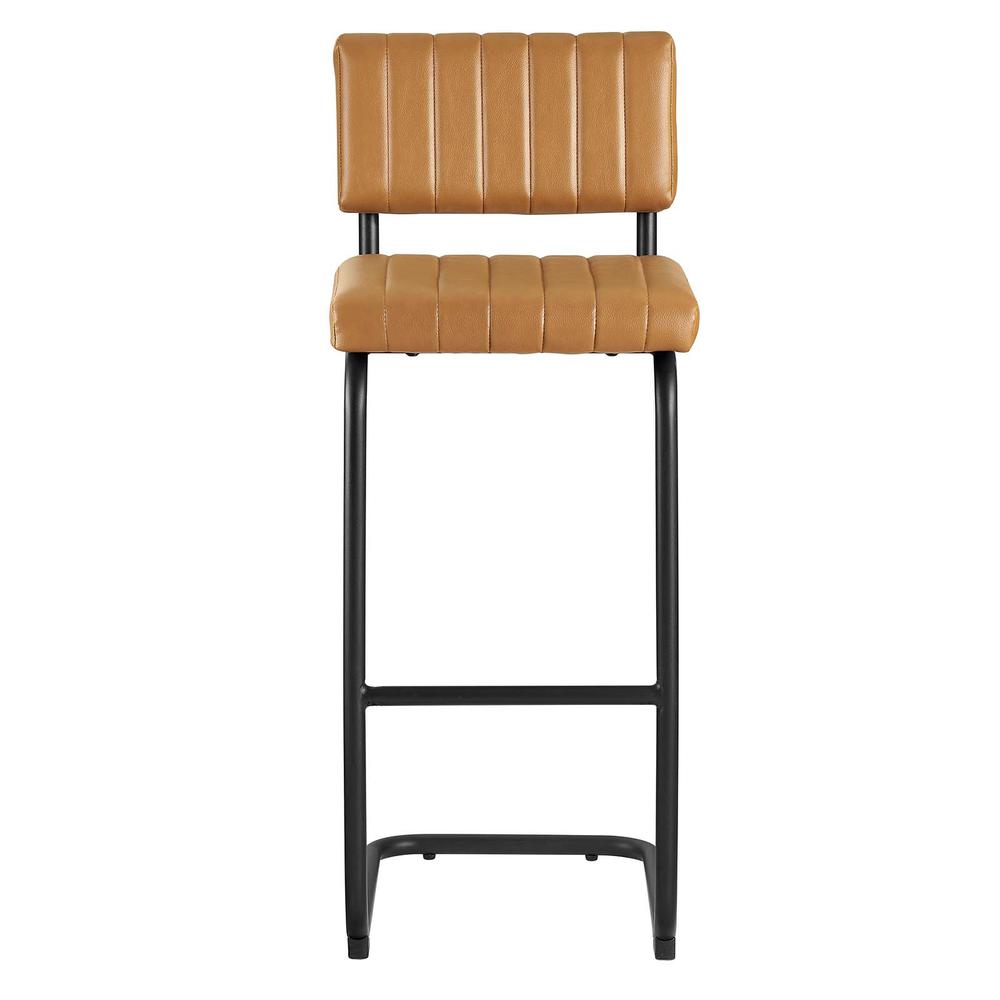 Parity Vegan Leather Bar Stools - Set of 2. Picture 4