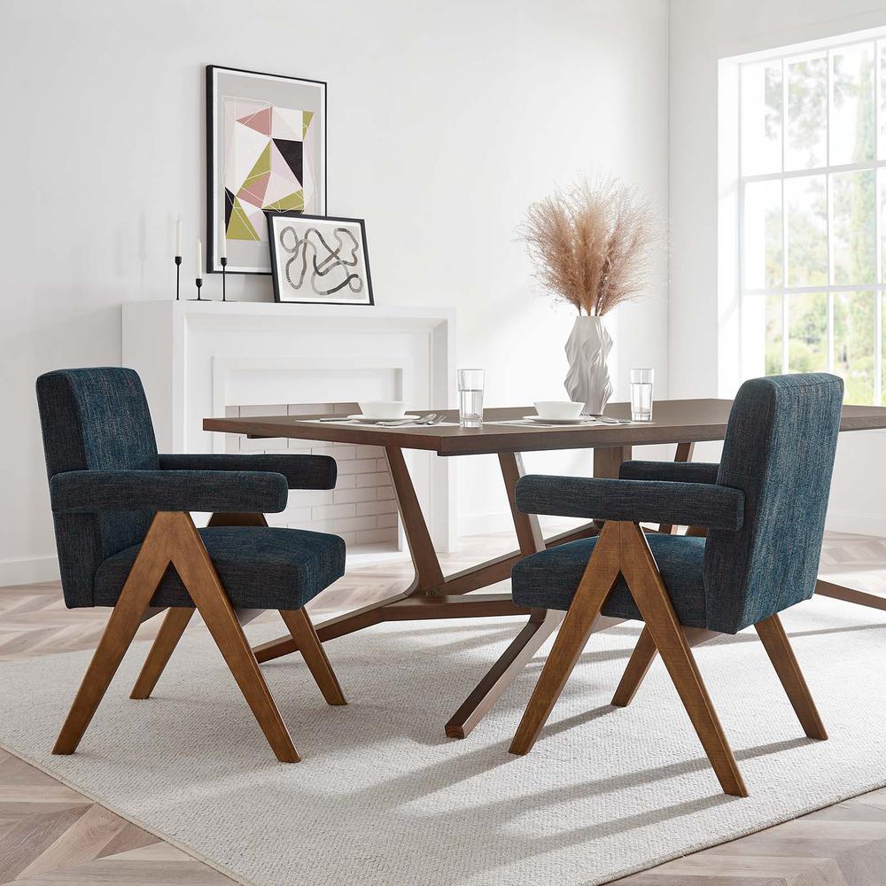 Lyra Fabric Dining Room Chair - Set of 2. Picture 9