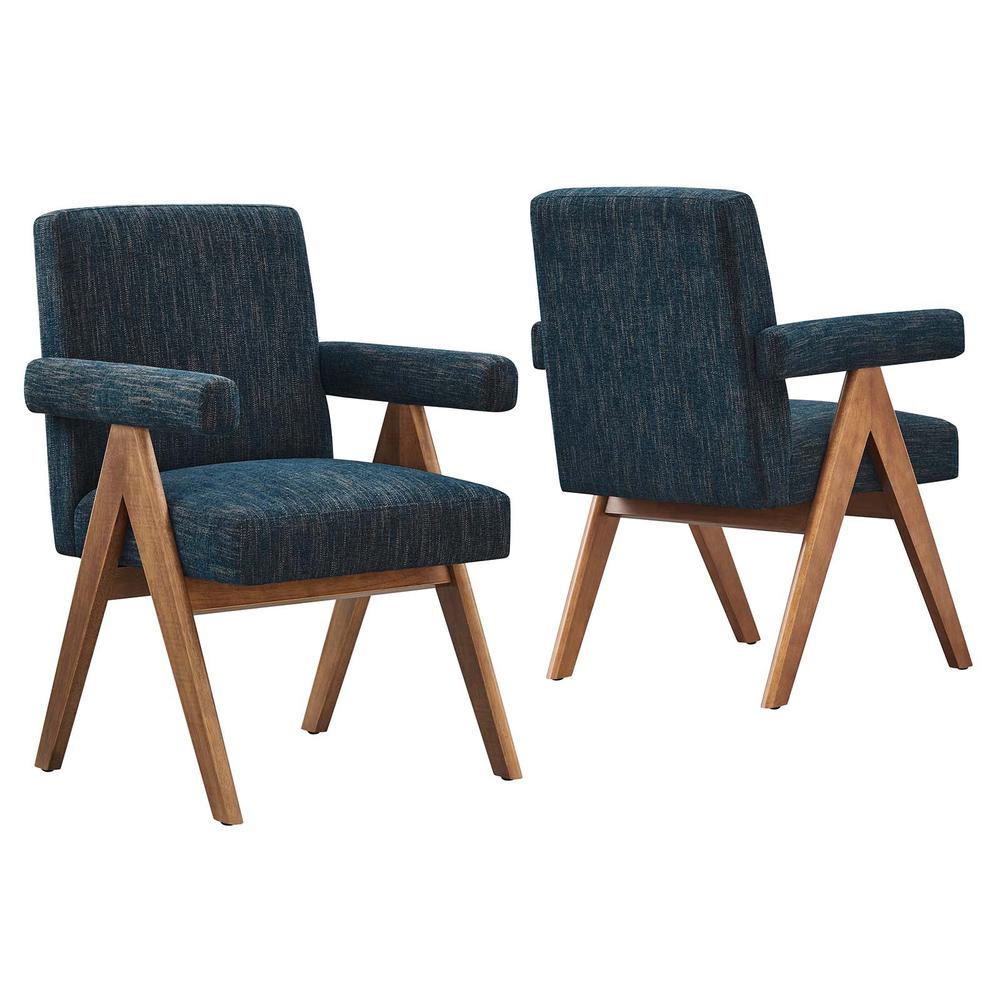 Lyra Fabric Dining Room Chair - Set of 2. Picture 1