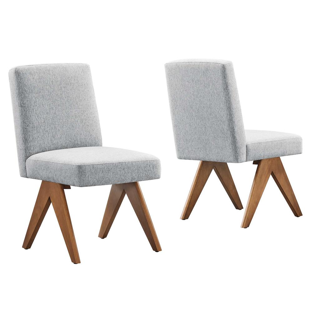 Lyra Fabric Dining Room Side Chair - Set of 2. Picture 1