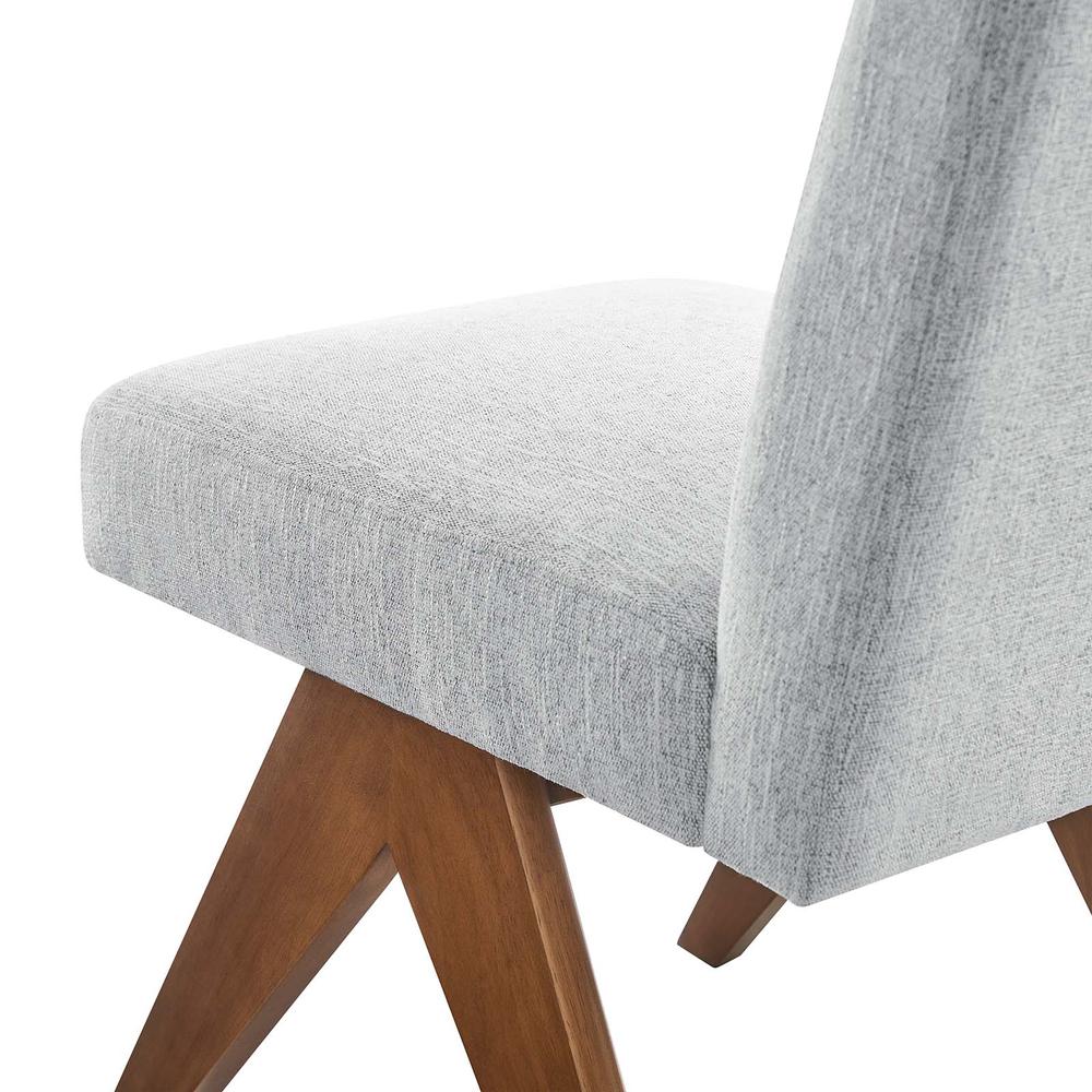Lyra Fabric Dining Room Side Chair - Set of 2. Picture 6