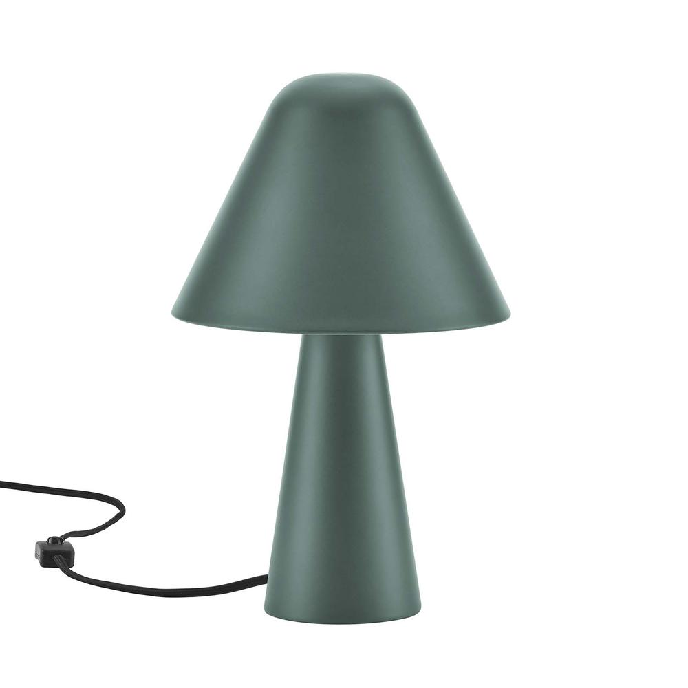 Jovial Metal Mushroom Table Lamp. Picture 1