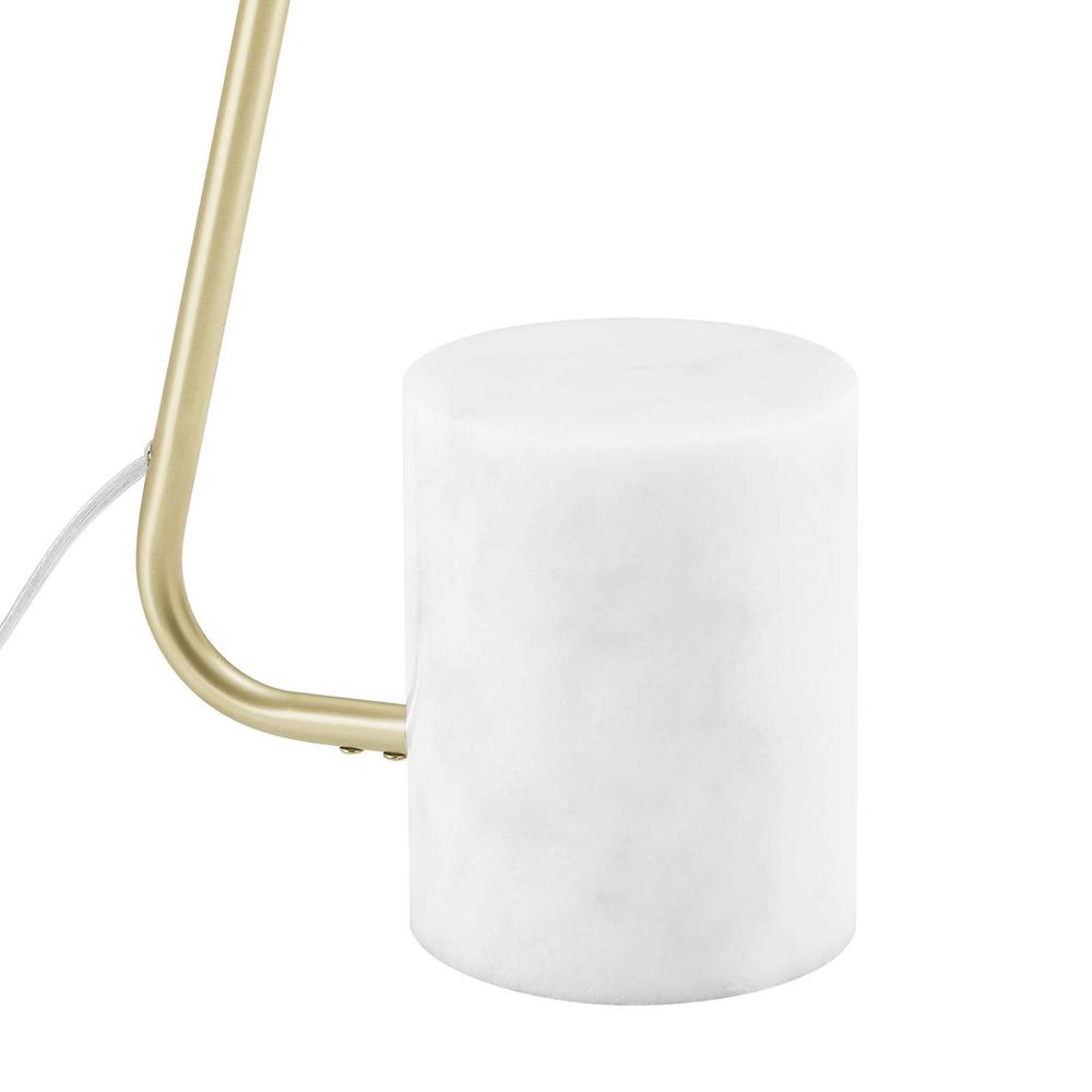 Ayla Marble Base Floor Lamp. Picture 5
