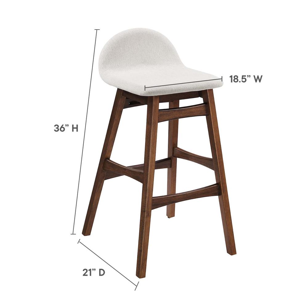 Juno Wood Bar Stool - Set of 2. Picture 6
