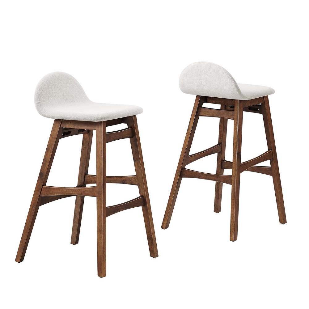 Juno Wood Bar Stool - Set of 2. Picture 8