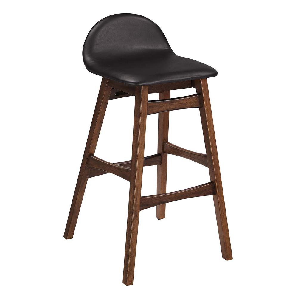 Juno Wood Bar Stool - Set of 2. Picture 1