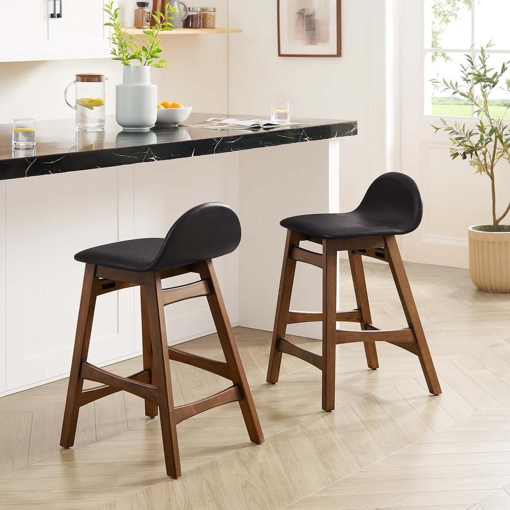 Juno Wood Counter Stool - Set of 2. Picture 9