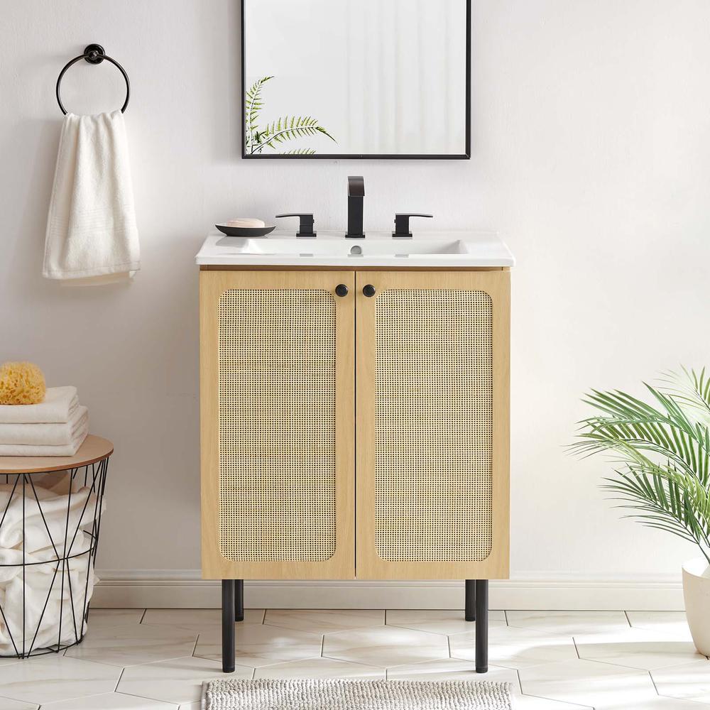 Chaucer 24" Bathroom Vanity Cabinet (Sink Basin Not Included). Picture 9