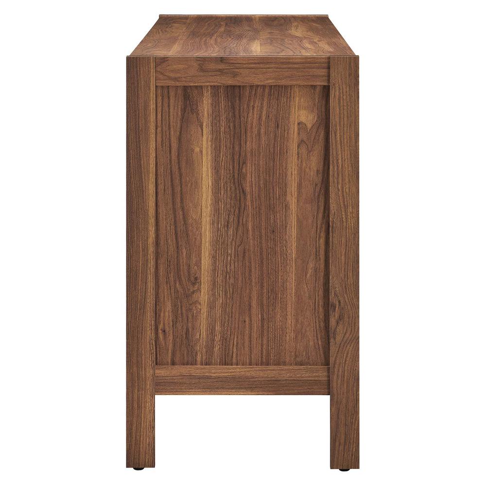 Capri 65" Wood Grain Sideboard Storage Cabinet. Picture 2