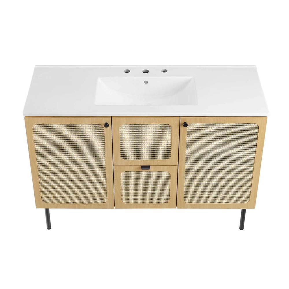 Chaucer 48" Single Sink Bathroom Vanity. Picture 10