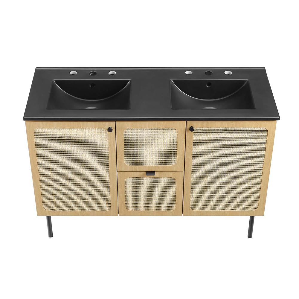 Chaucer 48" Double Sink Bathroom Vanity. Picture 10