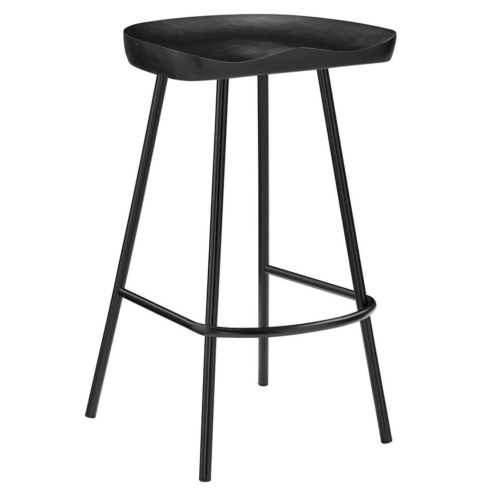 Concord Backless Wood Counter Stools - Set of 2. Picture 2