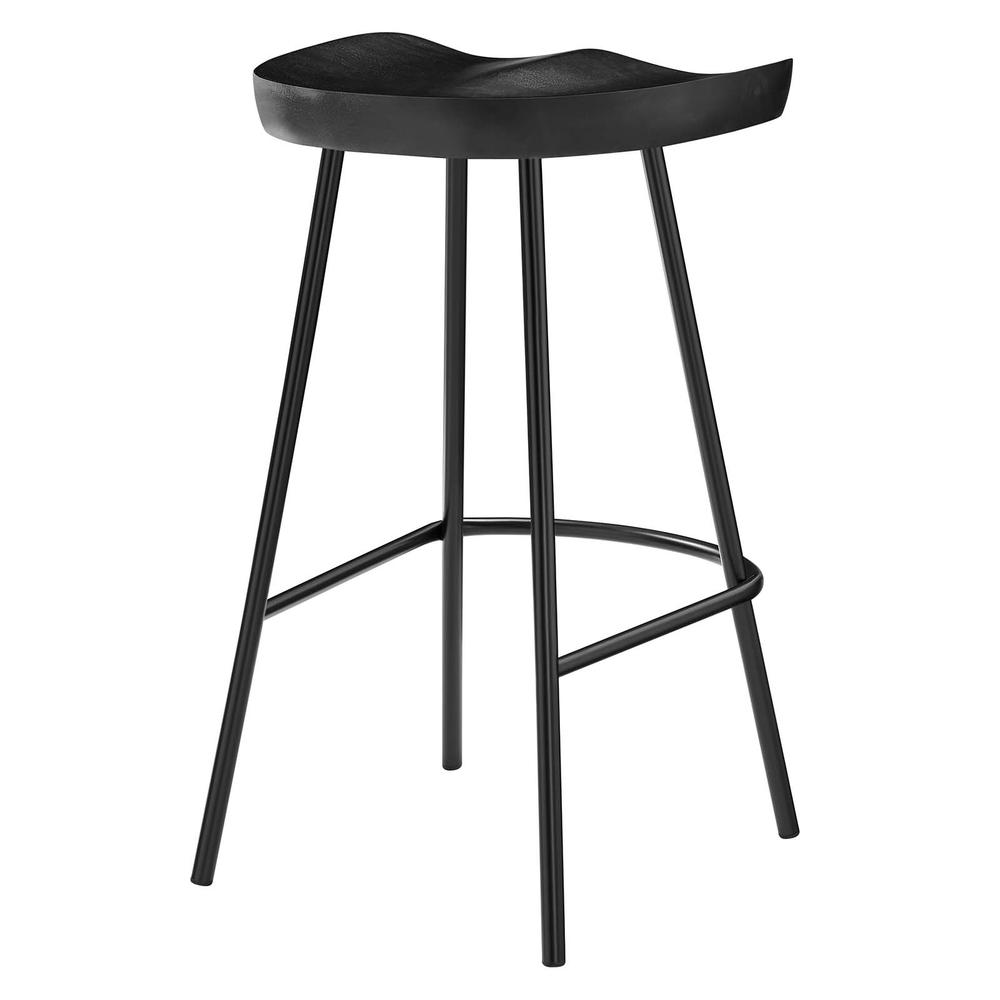 Concord Backless Wood Counter Stools - Set of 2. Picture 4