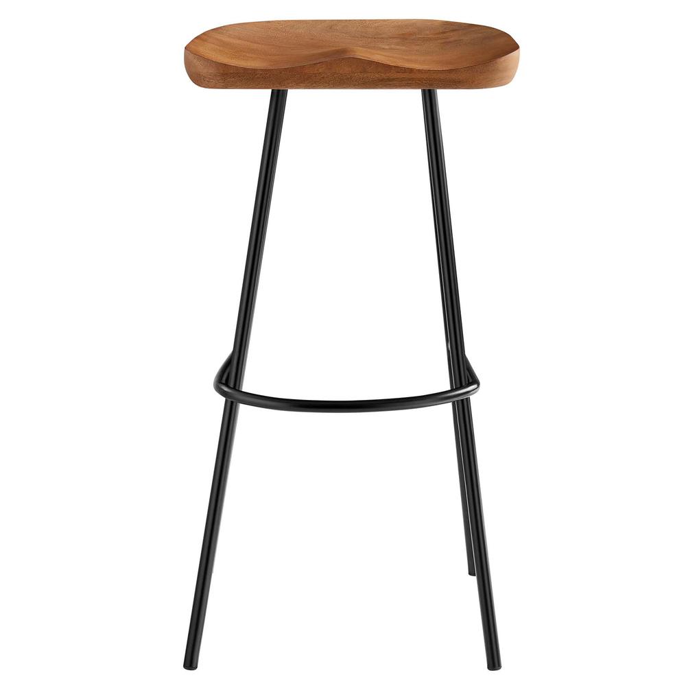 Concord Backless Wood Bar Stools - Set of 2. Picture 5