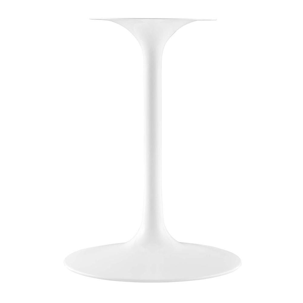 Lippa 36” Round Artificial Travertine  Dining Table. Picture 3