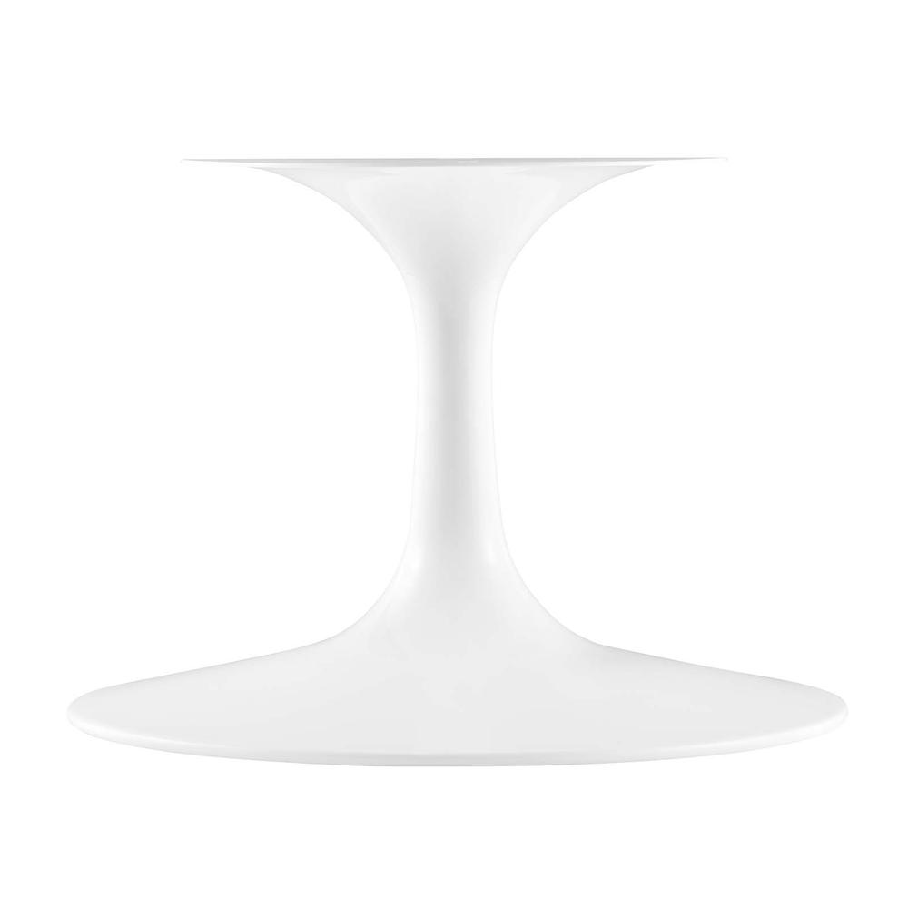Lippa 36” Round Artificial Travertine  Coffee Table. Picture 3