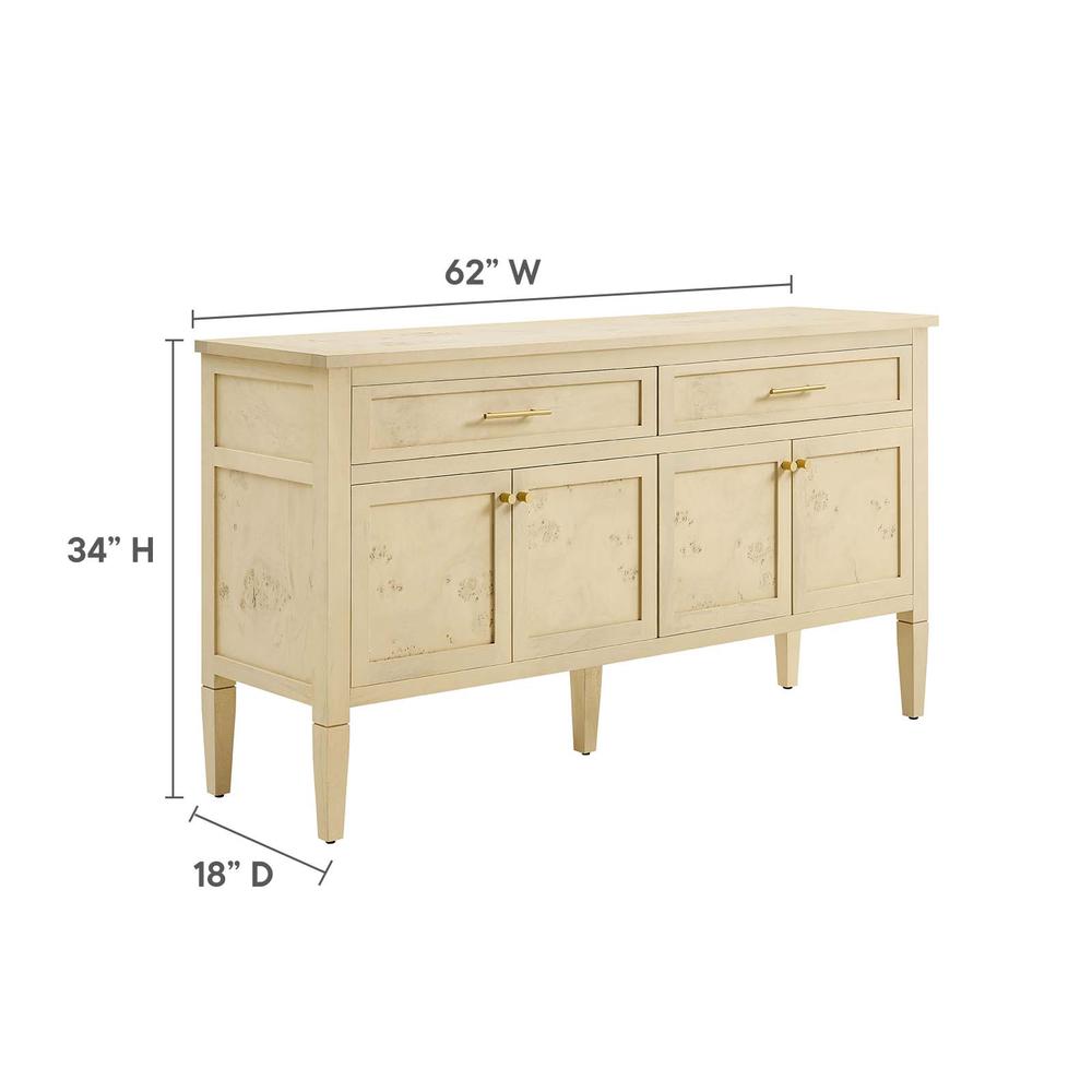 Elysian 62" Wood Sideboard. Picture 8
