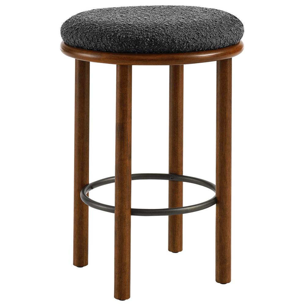 Fable Boucle Fabric Counter Stools - Set of 2. Picture 2