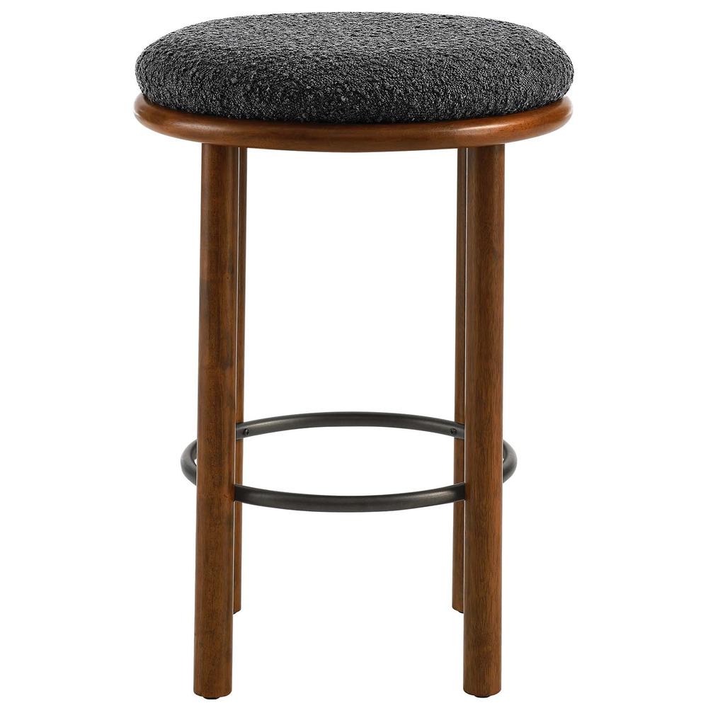 Fable Boucle Fabric Counter Stools - Set of 2. Picture 3