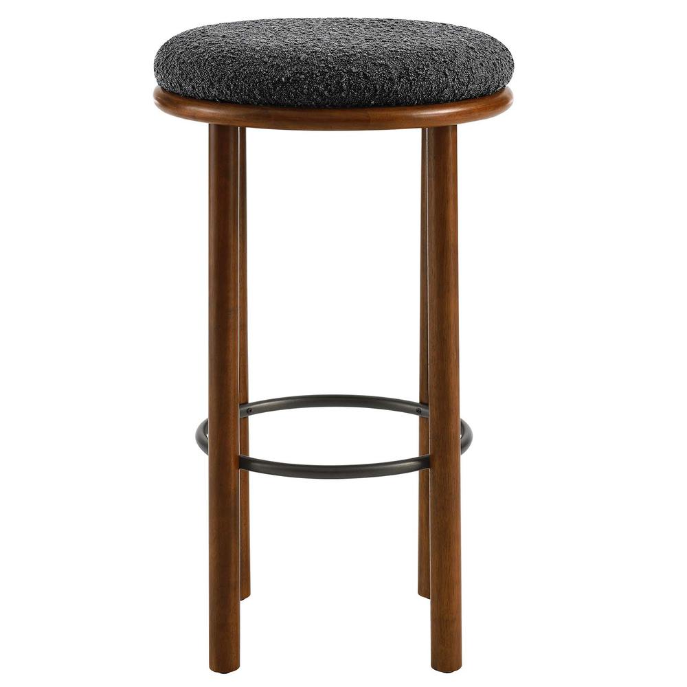 Fable Boucle Fabric Bar Stools - Set of 2. Picture 3