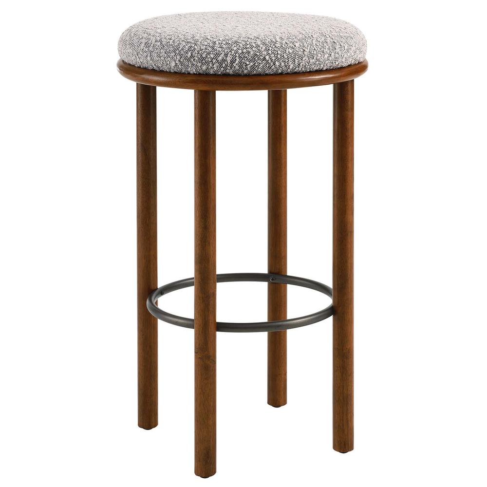 Fable Boucle Fabric Bar Stools - Set of 2. Picture 2