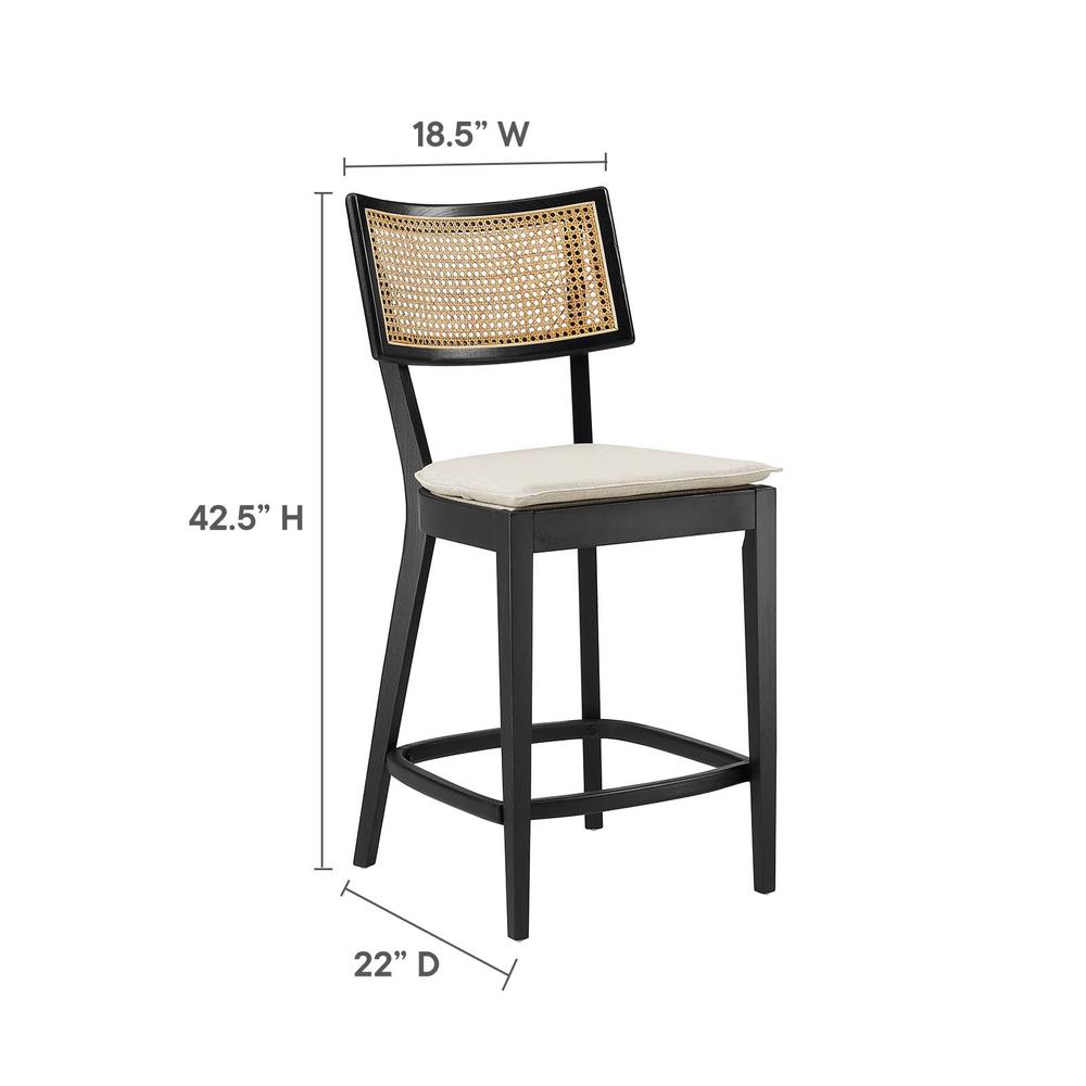 Caledonia Wood Counter Stools - Set of 2. Picture 8