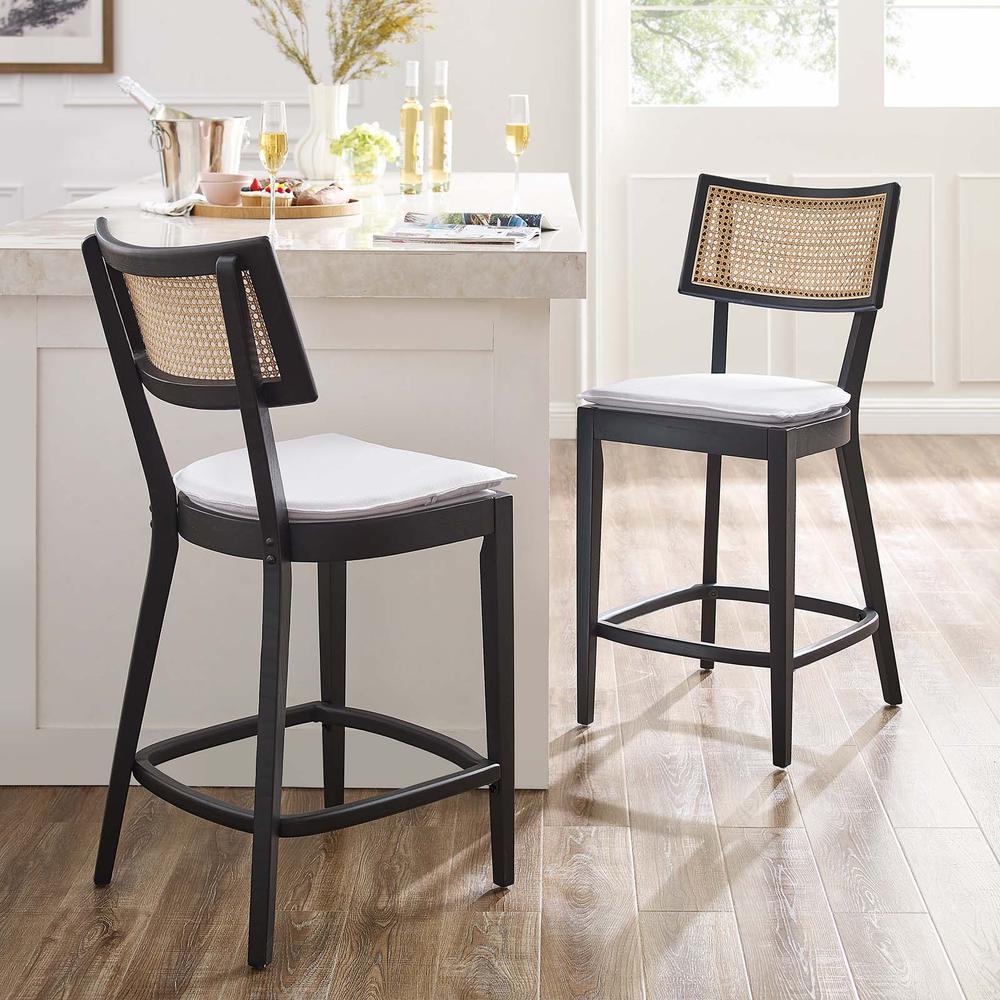 Caledonia Wood Counter Stools - Set of 2. Picture 9