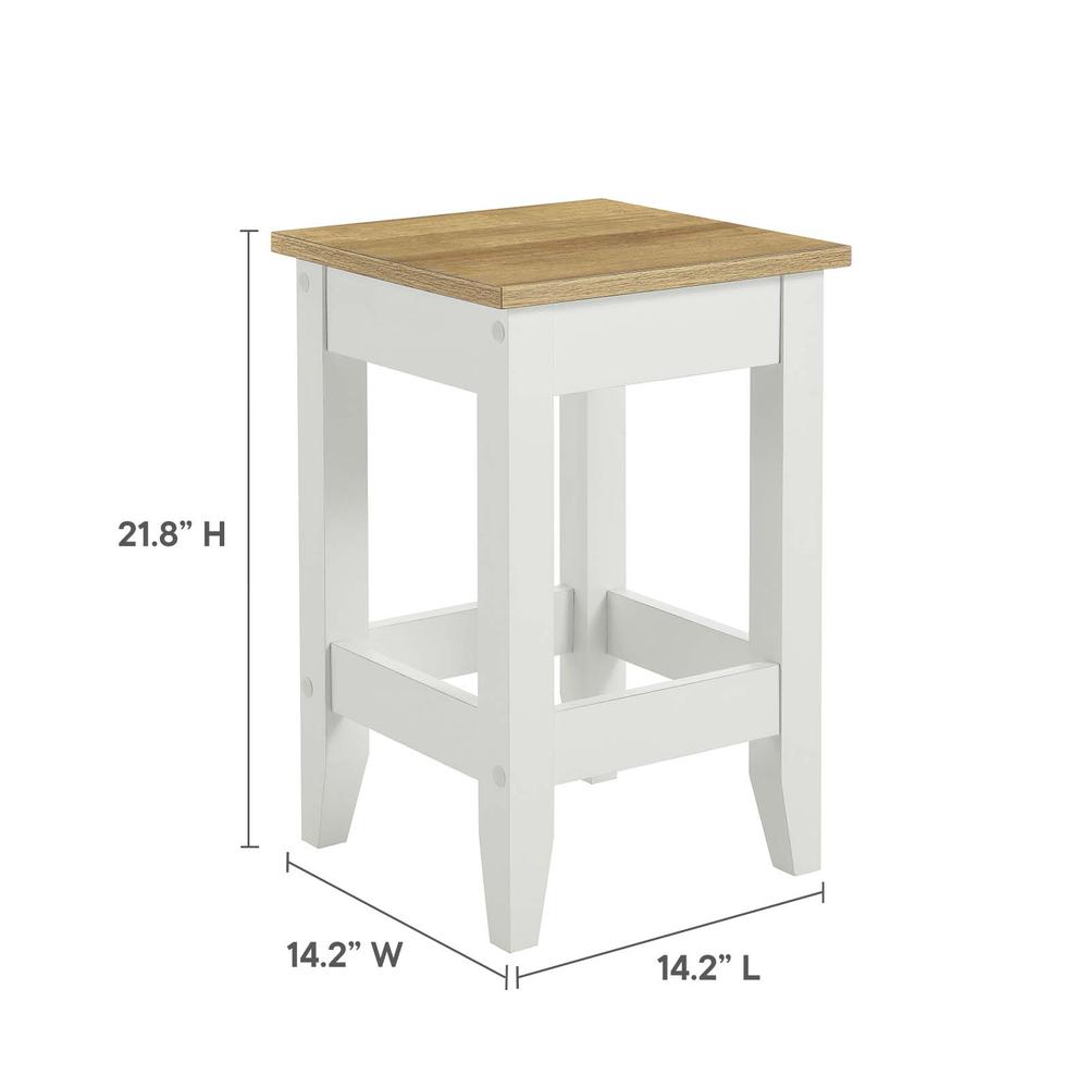 Garland 3-Piece Kitchen Island and Stool Set. Picture 8