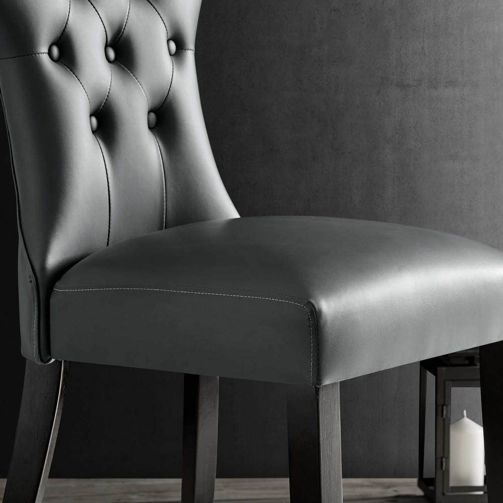 Silhouette Dining Vinyl Side Chair. Picture 7