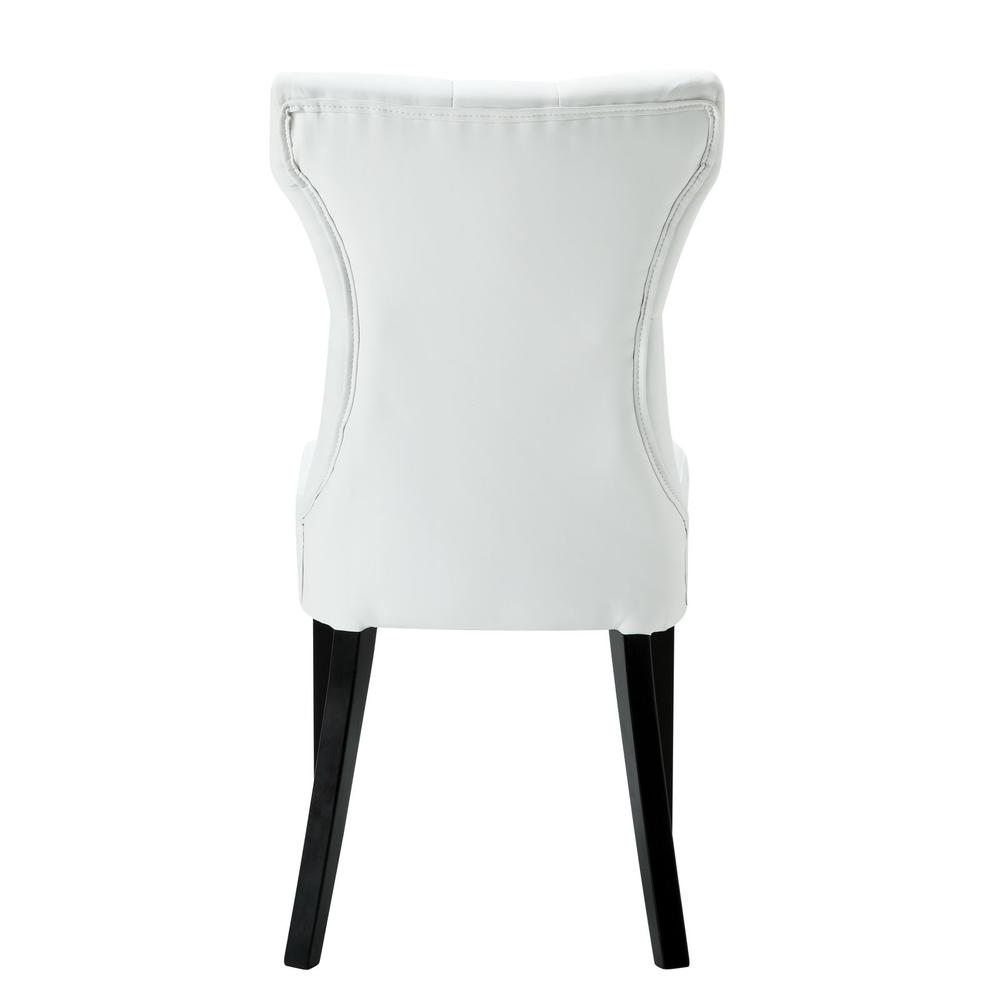 Silhouette Dining Vinyl Side Chair. Picture 4