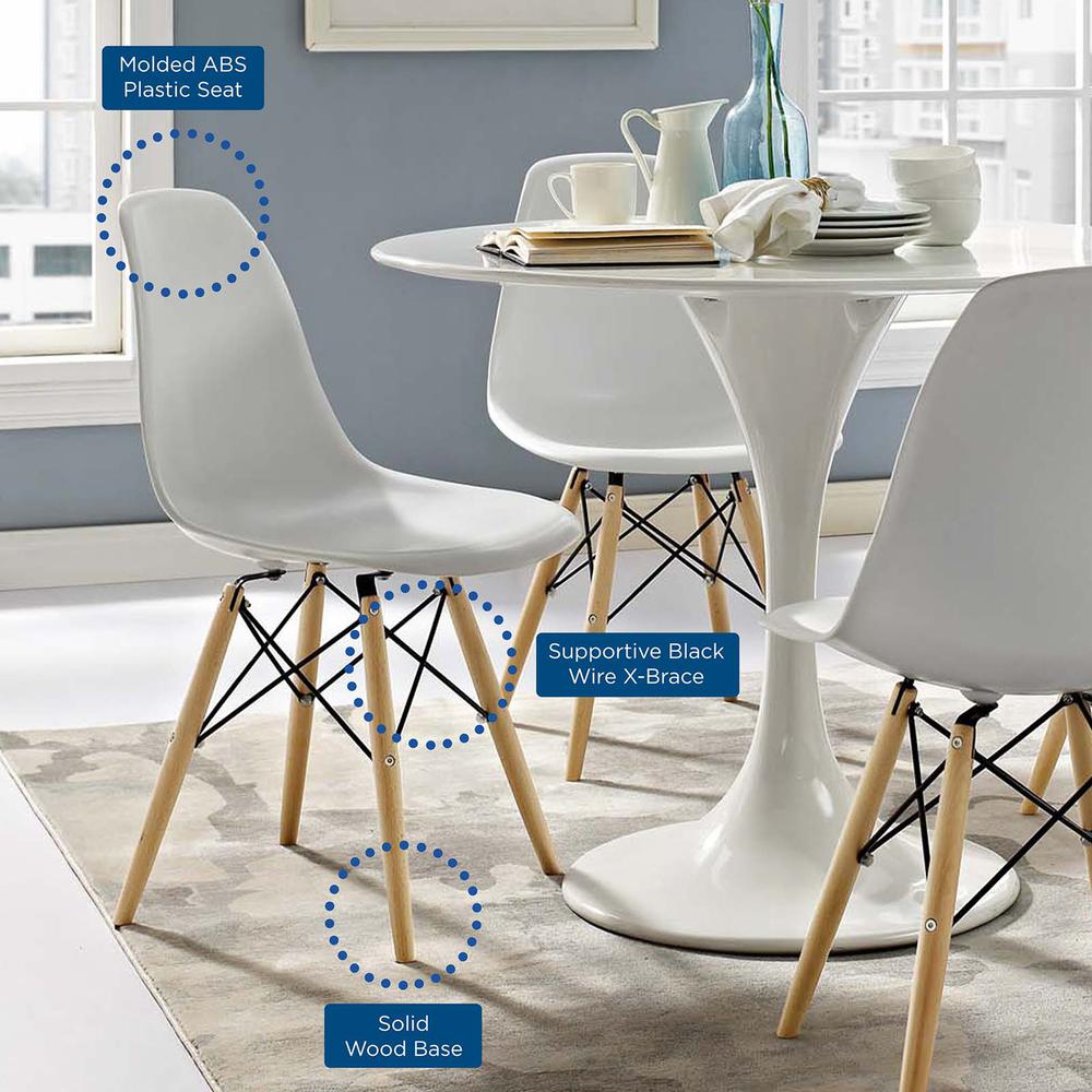 Pyramid Dining Side Chairs Set of 2. Picture 4