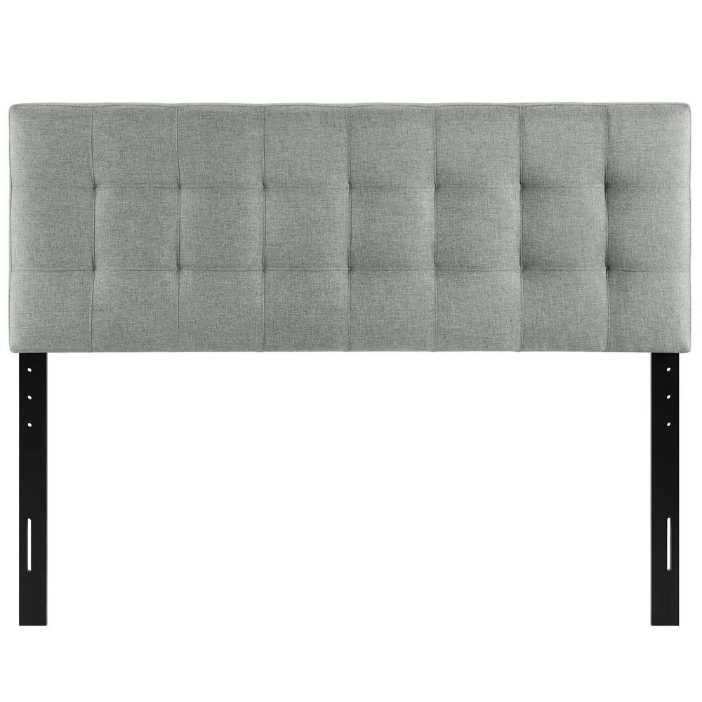 Lily Queen Upholstered Fabric Headboard. Picture 5