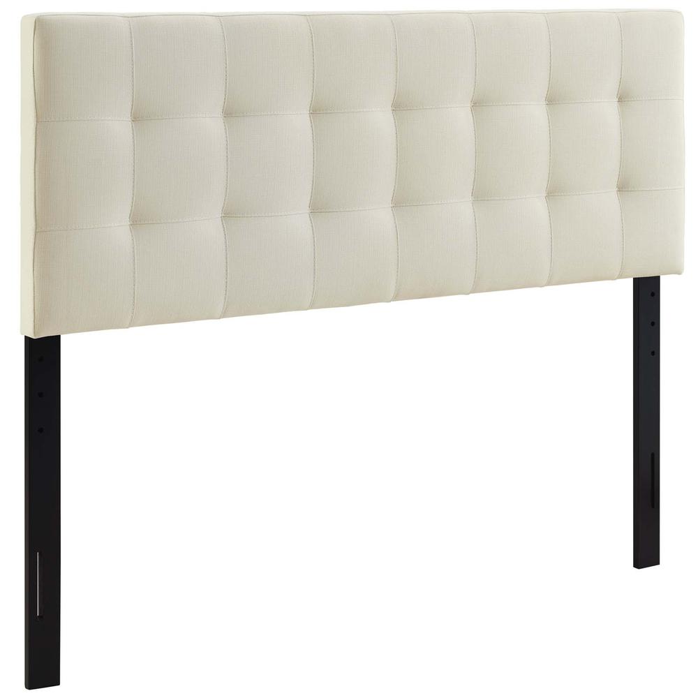 Lily Queen Upholstered Fabric Headboard. Picture 1
