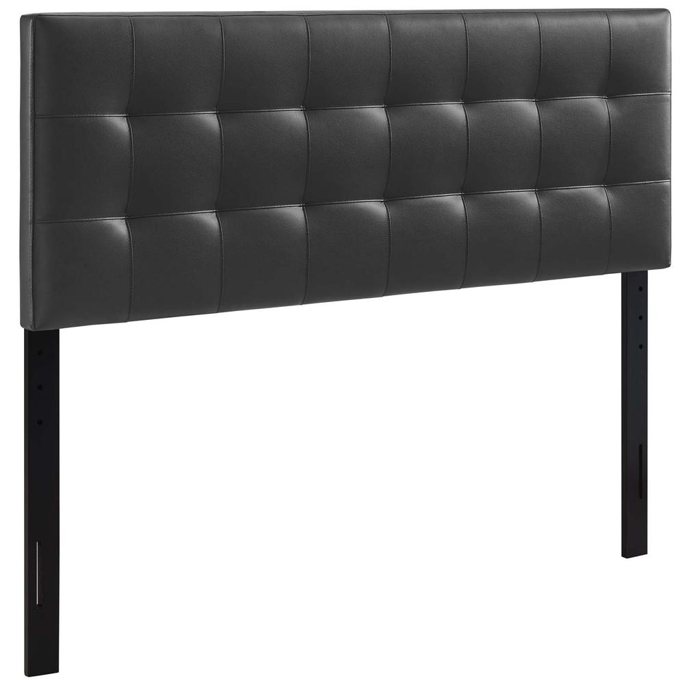 Lily Queen Upholstered Vinyl Headboard. Picture 1