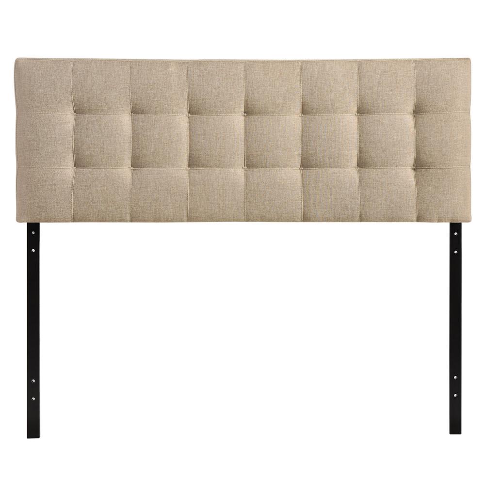 Lily King Upholstered Fabric Headboard. The main picture.