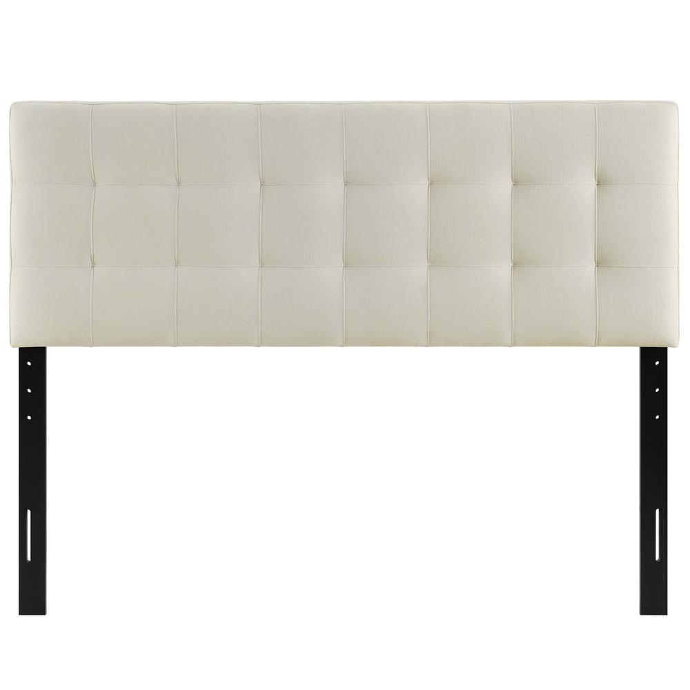 Lily King Upholstered Fabric Headboard. Picture 4