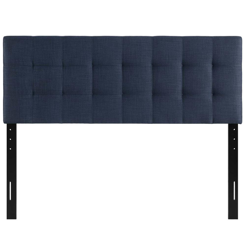 Lily King Upholstered Fabric Headboard. Picture 5